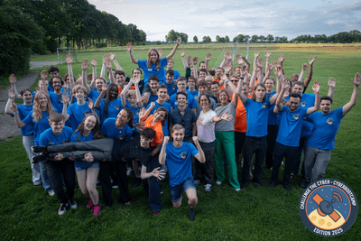 Cyberbootcamp 2025 groep met logo